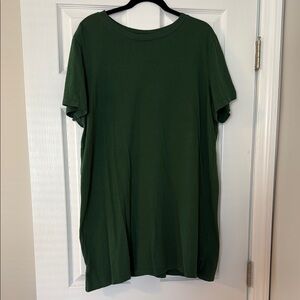 Green T-Shirt Dress
